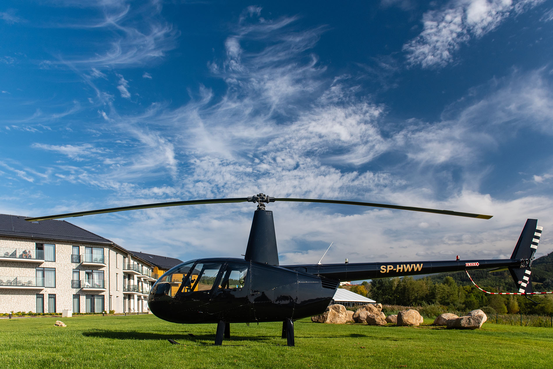 Wekter Helicopters — loty helikopterem nad Karkonoszami – Sosnówka (3)
