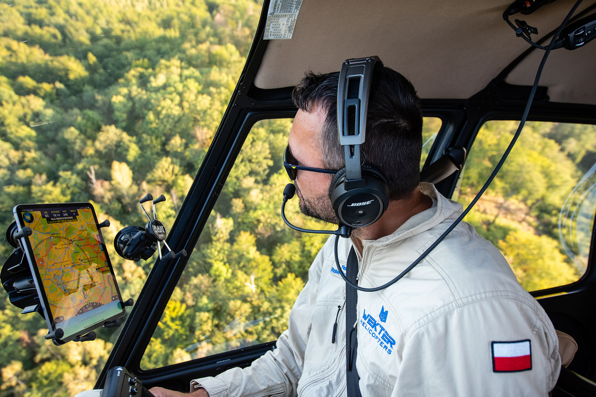 Wekter Helicopters — loty helikopterem nad Karkonoszami – Sosnówka (4)